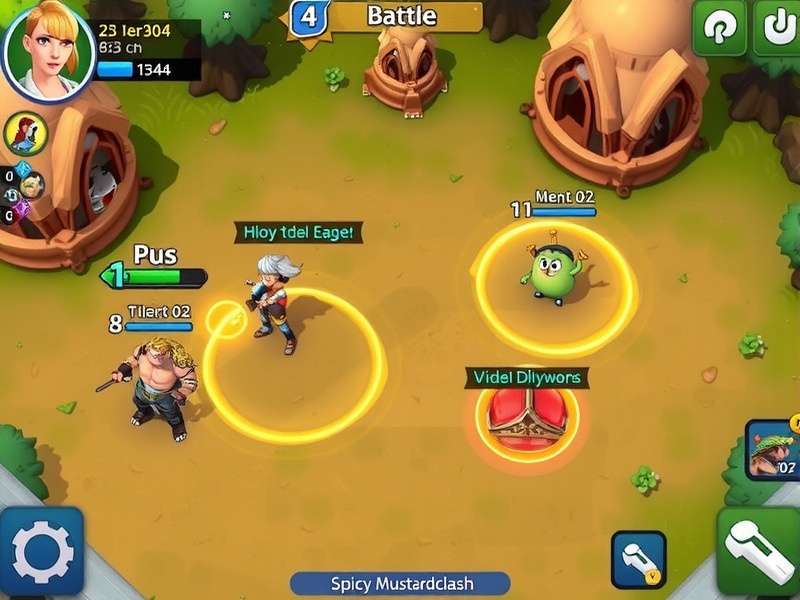 Spicy Mustard Clash battle mechanics